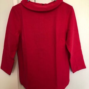 Talbots Sabrina Back-button Top